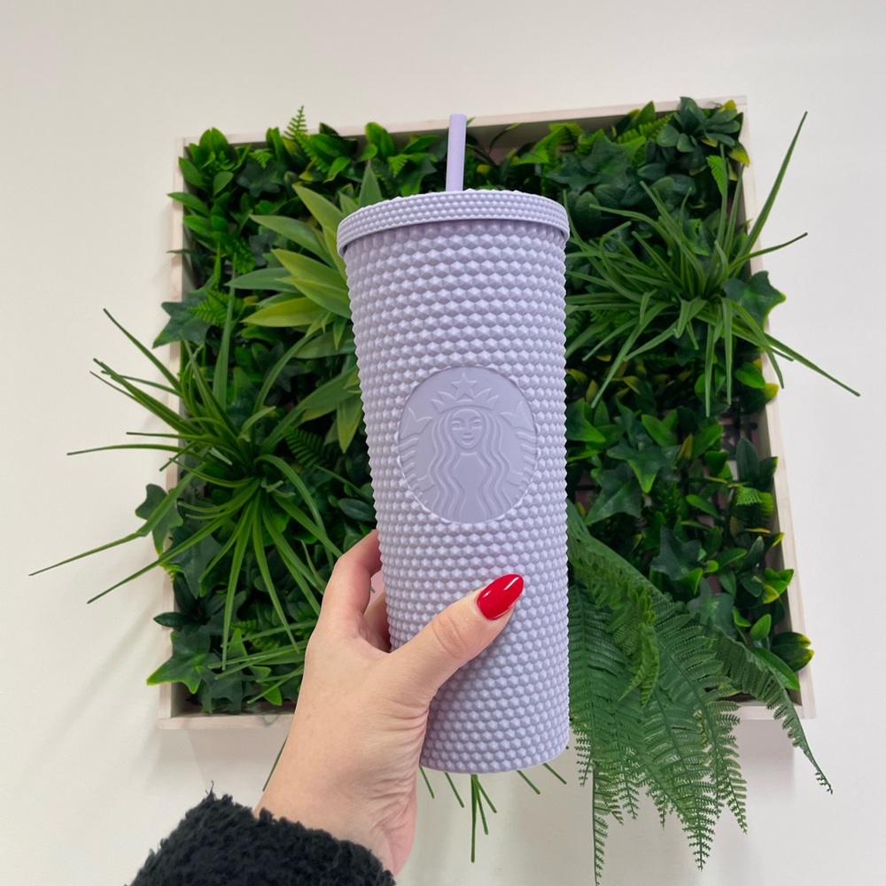 *NEW* Starbucks Lilac Studded Holiday Venti Tumbler